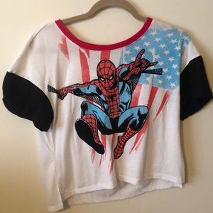 Marvel Spider-Man Crop Top